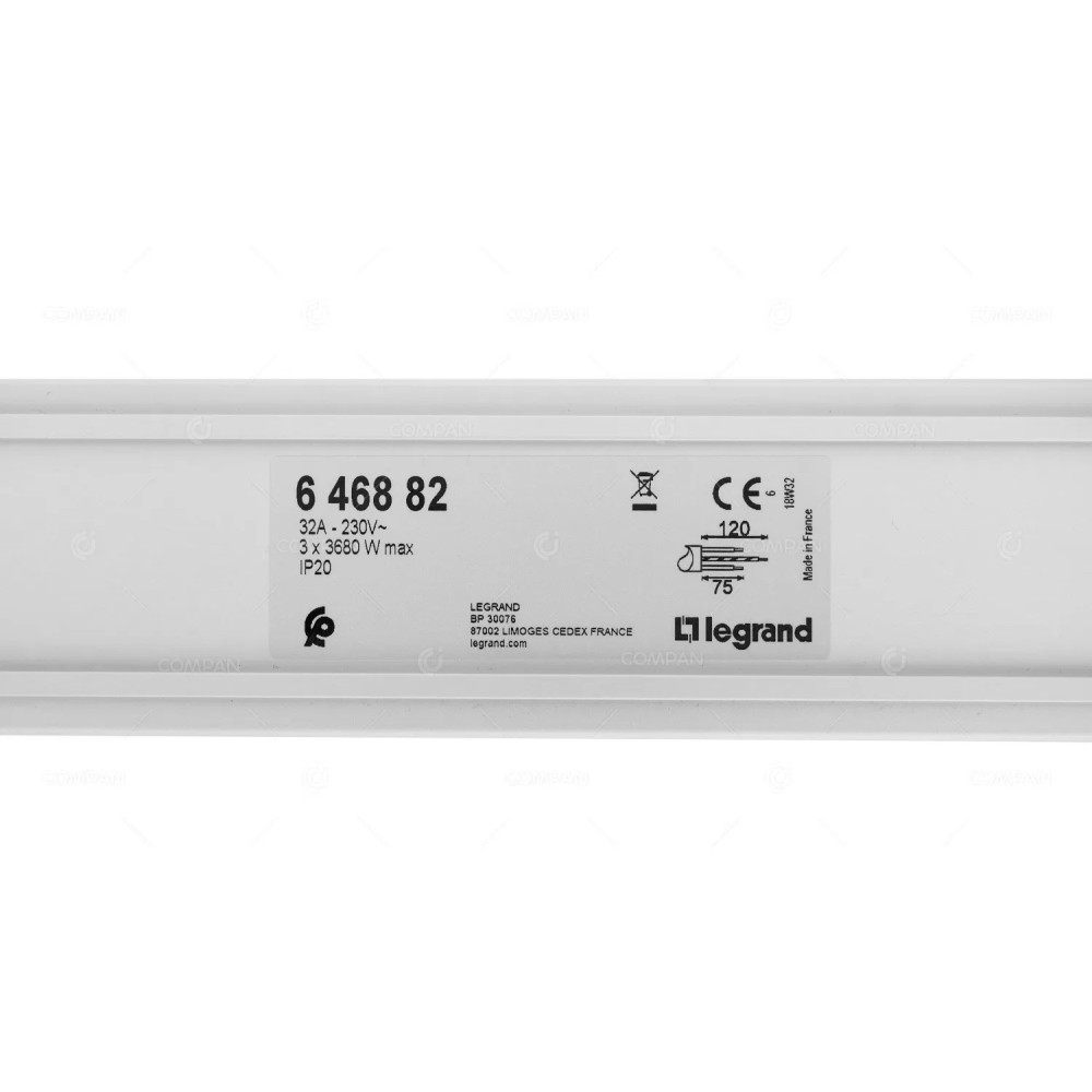 70C1-183  LEGRAND 70C1-183 BP 30076 87002 LIMOGES CEDEX FRANCE 32A 230V 3X3680W PDU